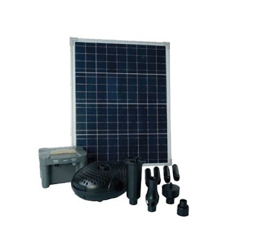 Ubbink Springbrunnenpumpe SolarMax 2500 accu inkl. Bleiakkuspeicher