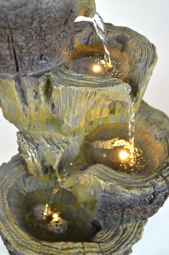 Heissner Gartenbrunnen "Baumstümpfe" (016585-00)