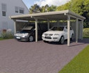 Vorschaubild Weka Doppelcarport 618