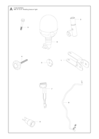 Husqvarna Zubehör für Aufsitzmäher 966791501 Rundumkennleuchte für Rider der P 500 Serie