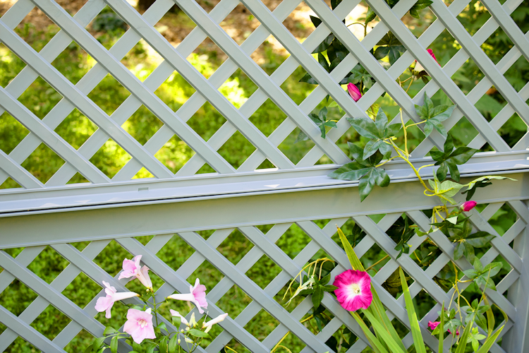 KHW Pflanzkasten groß mit Zentralspalier (2-tlg.) 100 cm