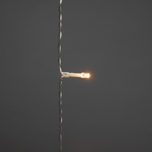 Konstsmide LED Lichtervorhang bernstein 140x120cm