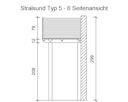 Vorschaubild Skan Holz Satteldach Vordach Doppeltür Stralsund
