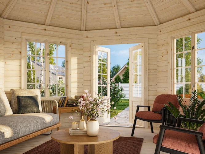 Palmako Pavillon Hanna 14,1 m² - 44 mm