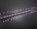 Vorschaubild Konstsmide Weihnachtsbeleuchtung  LED Lichterkette 80 purpurfarene runde Dioden