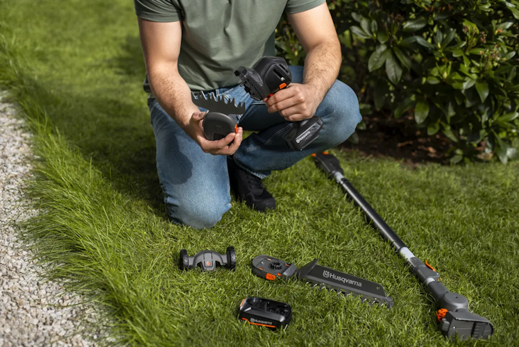 Husqvarna Aspire® SE20-P4A mit Verlängerung inkl. Akku und Ladegerät