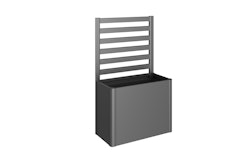 Biohort Rankgitter für Belvedere Gr. 100 (MINI, MIDI und MAXI) und Hochbeet 1 m Seite, dunkelgrau-metallic