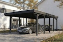 Vorschaubild Skan Holz Friesland - Flachdach Carport aus Nadelholz Breite 402 cm