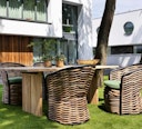 Vorschaubild Apple Bee Esstisch JOIE DE VIVRE 200 x 100 cm, Teak - Abverkauf