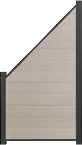 T&J ECOSTECK Abschlussleisten-Set für Schrägelement