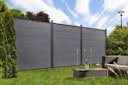 Vorschaubild TraumGarten System WPC XL Zaun-Set