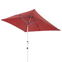 Vorschaubild doppler Mittelmastschirm EXPERT 300 x 200 Auto-Tilt, Aluminium Silber / 100 % Polyester 180 g/m²