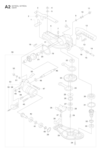 Husqvarna Heckenscheren/Stabheckenscheren 966559801 327HE3X