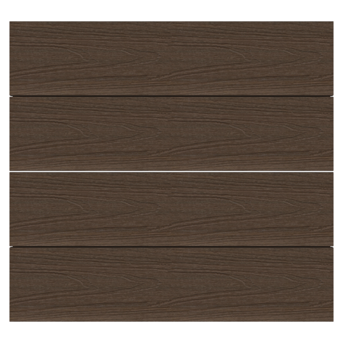 NewTechWood Deluxe Vintage WPC-Terrassendiele Hohlkammer Ipé  23 x 138 mm