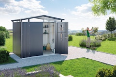 Biohort Gerätehaus Panorama mit DoppeltürZubehörbild