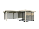 Vorschaubild Palmako Carport/Pavillon Connect Lenna 24,9 m² Set 411 Slide