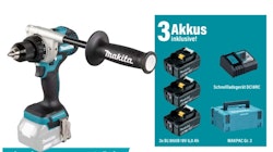 Makita Akku-Bohrschrauber DDF492RG3J