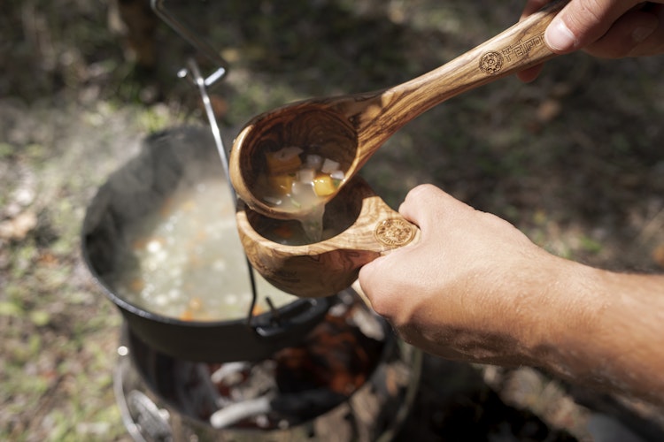 Petromax Kelle Olivenholz