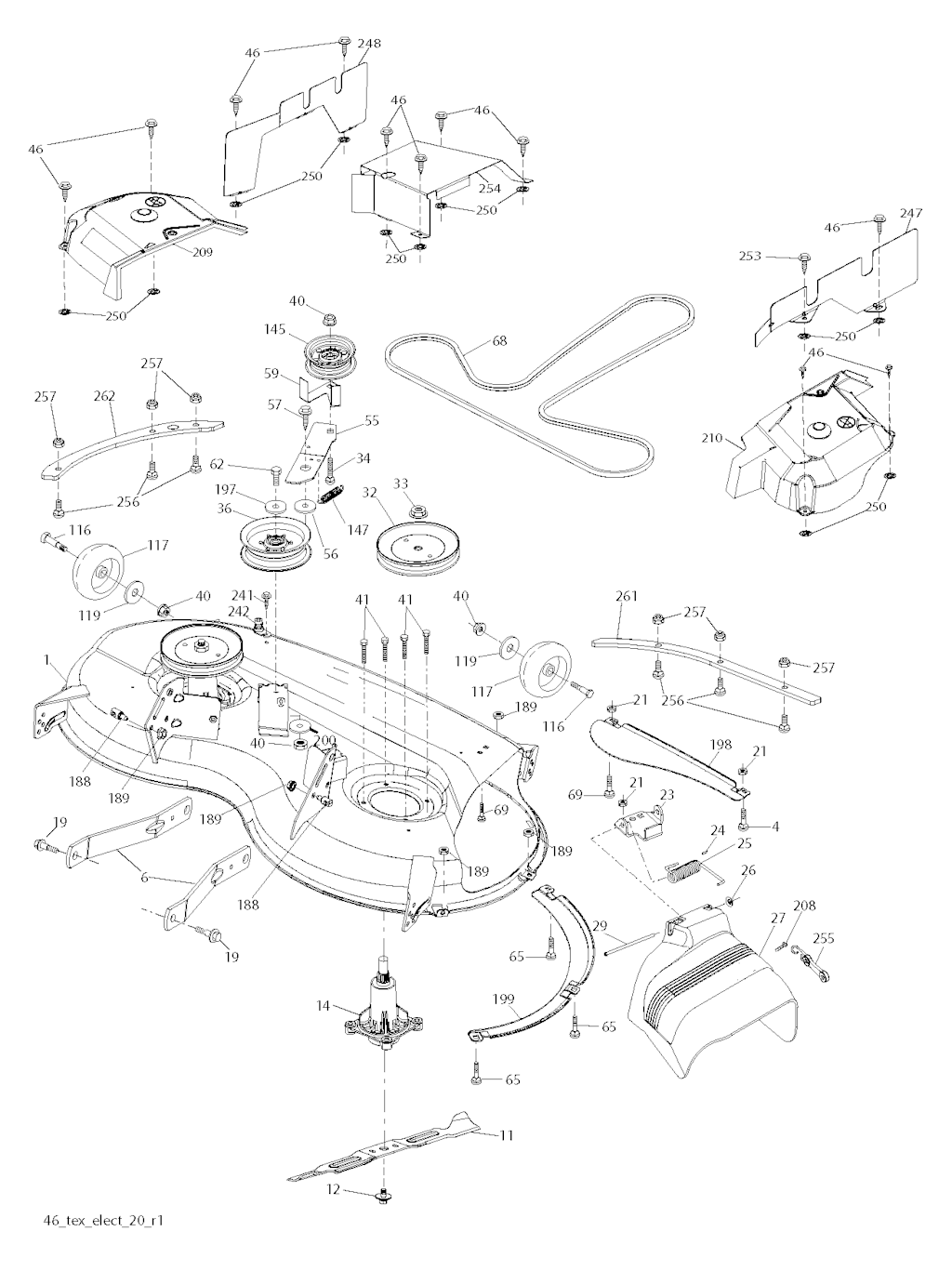 Explosionszeichnung Ersatzteile