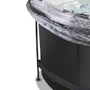 Vorschaubild Exit runder Rahmenpool mit Sandfilteranlage, Wärmepumpe und Sonnendach (Höhe 122 cm)