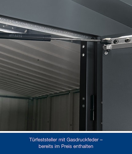 Hörmann Metall-Gerätehaus EcoStar EuroLine mit Satteldach