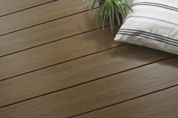 Fiberdeck Premium WPC-Terrassendiele RHK Teak 23 x 138 mm