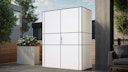 Vorschaubild Bertilo HPL Geräteschrank Terrace High - 6 mm