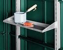 Vorschaubild Hörmann Regalhalter-Set kurz für Gerätehaus EcoStar (2 Stück) 70,8 cm