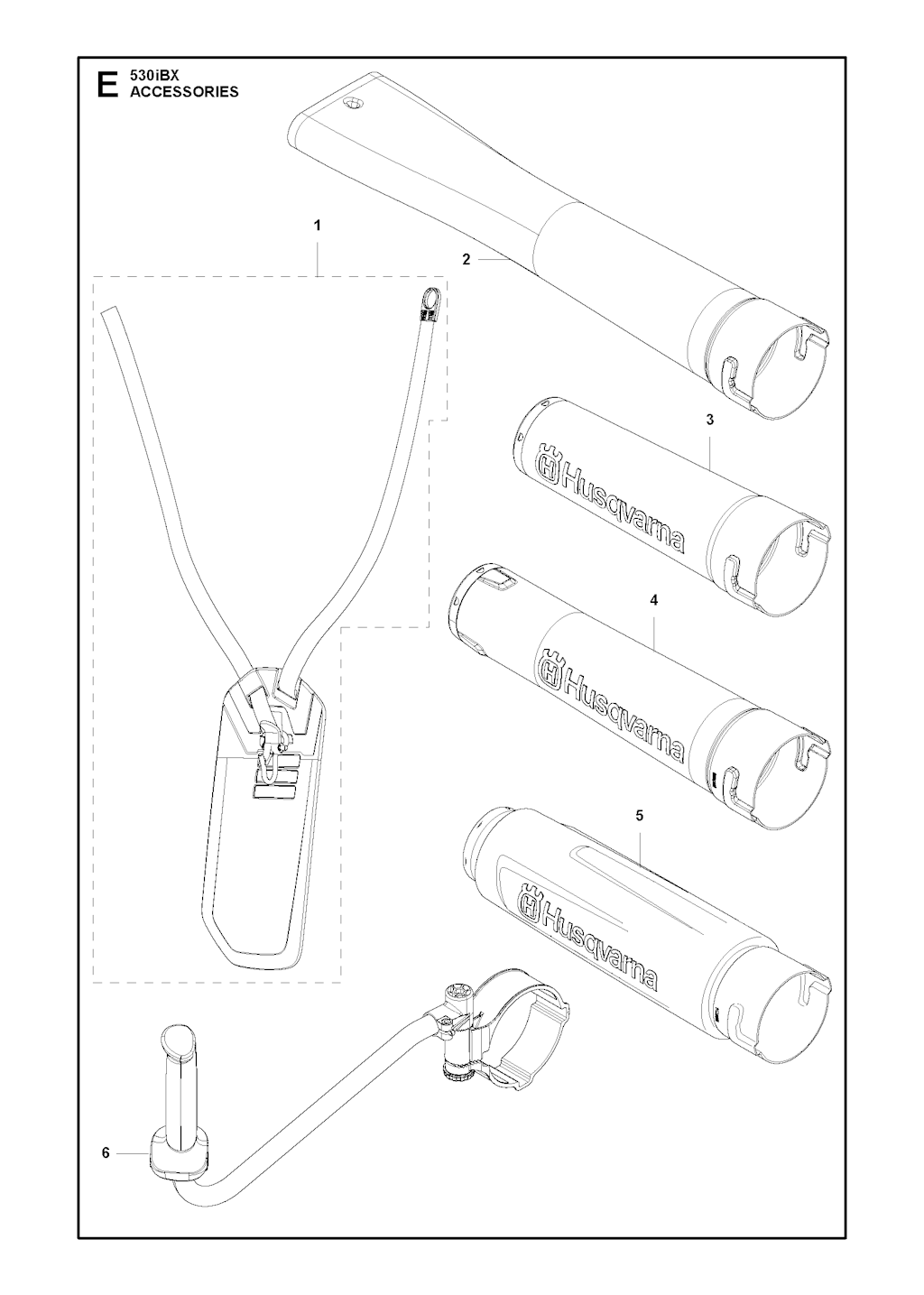 Explosionszeichnung Ersatzteile