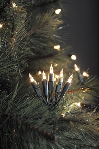 Konstsmide Weihnachtsbeleuchtung  LED Mini-Lichterkette 20 warmweiße Dioden