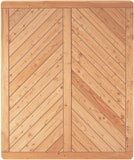 T&J SKAGEN Sichtschutzzaun Lärche 1500 x 1800 mmZubehörbild