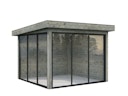 Vorschaubild Palmako Gartenhaus Connect Lenna 8,3 m² SET 401 Slide