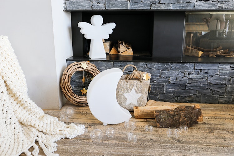 8 seasons design LED-Dekoleuchte Shining Moon (WW), verschiedene Größen