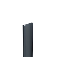 Fiberdeck BOSTON Abschlussprofil für Pfosten-Nut 