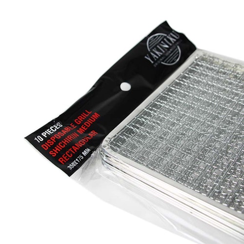Yakiniku Einweg Grillroste Shichirin Eckig 10 Stück