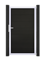 Vorschaubild GroJa Solid Grande Tor Standard 1-flügelig mit Aluminiumrahmen