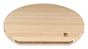 Vorschaubild KAI SHUN Schneidebrett Wendebrett Hinoki D-Type (rückseitig mit Saftrinne)