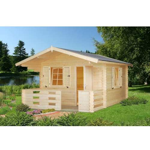 Palmako Gartenhaus Emma 10,4 + 4,2 m² - 34 mm