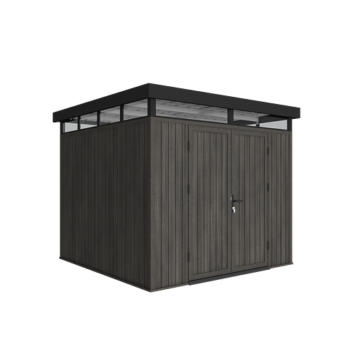 NewTechWood WPC Gartenhaus Cella 88 mit Doppeltür - 21 mm