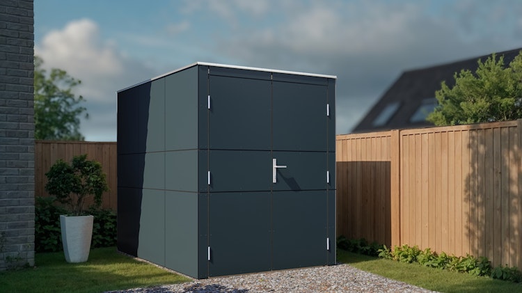 Bertilo HPL Fahrradgarage - 6 mm