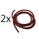 Vorschaubild Silikonkabelset (2 x 3 Meter) für den Anschluss von Karibu/Weka 4,5/7,5/9 kW Öfen (finnisch) mit externer Steuerung