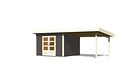 Vorschaubild Karibu Woodfeeling Gartenhaus Northeim 3 inkl. 300 cm Schleppdach/Seiten- und Rückwand