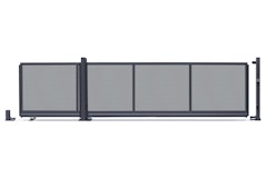 dz VIDUAL Slide Schiebetor Snap 140 x 20 mm KlickprofilZubehörbild