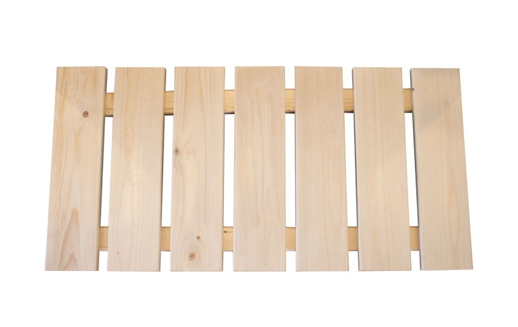 Karibu Bodenrost aus Fichtenholz 38 x 77 cm