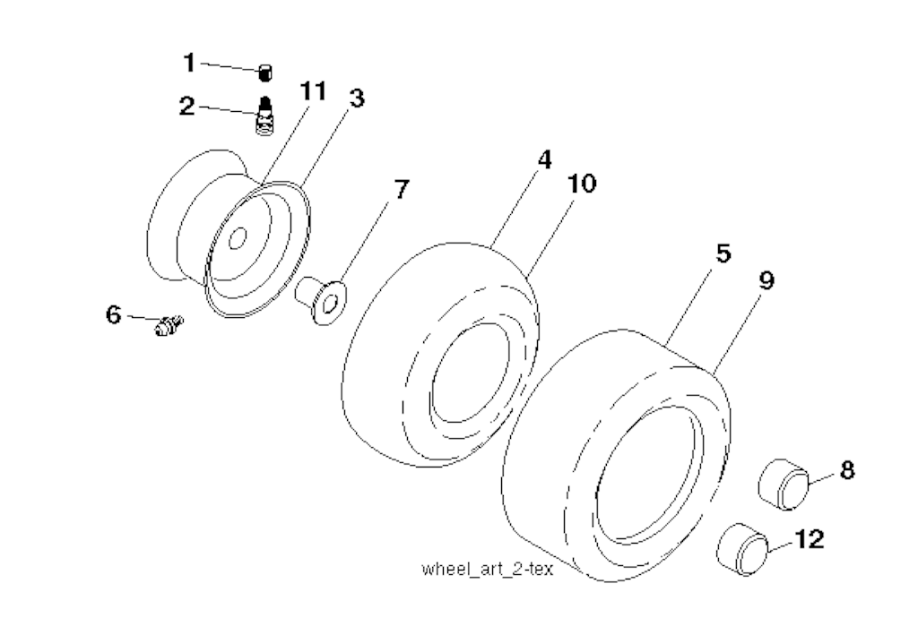 Explosionszeichnung Ersatzteile