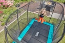 Vorschaubild Salta Trampolin Comfort Edition Ground mit Sicherheitsnetz