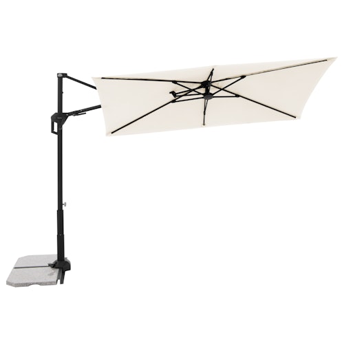 doppler Pendelschirm ACTIVE 240 x 135 Green Edition, Aluminium Anthrazit / 100 % Polyester 180 g/m²