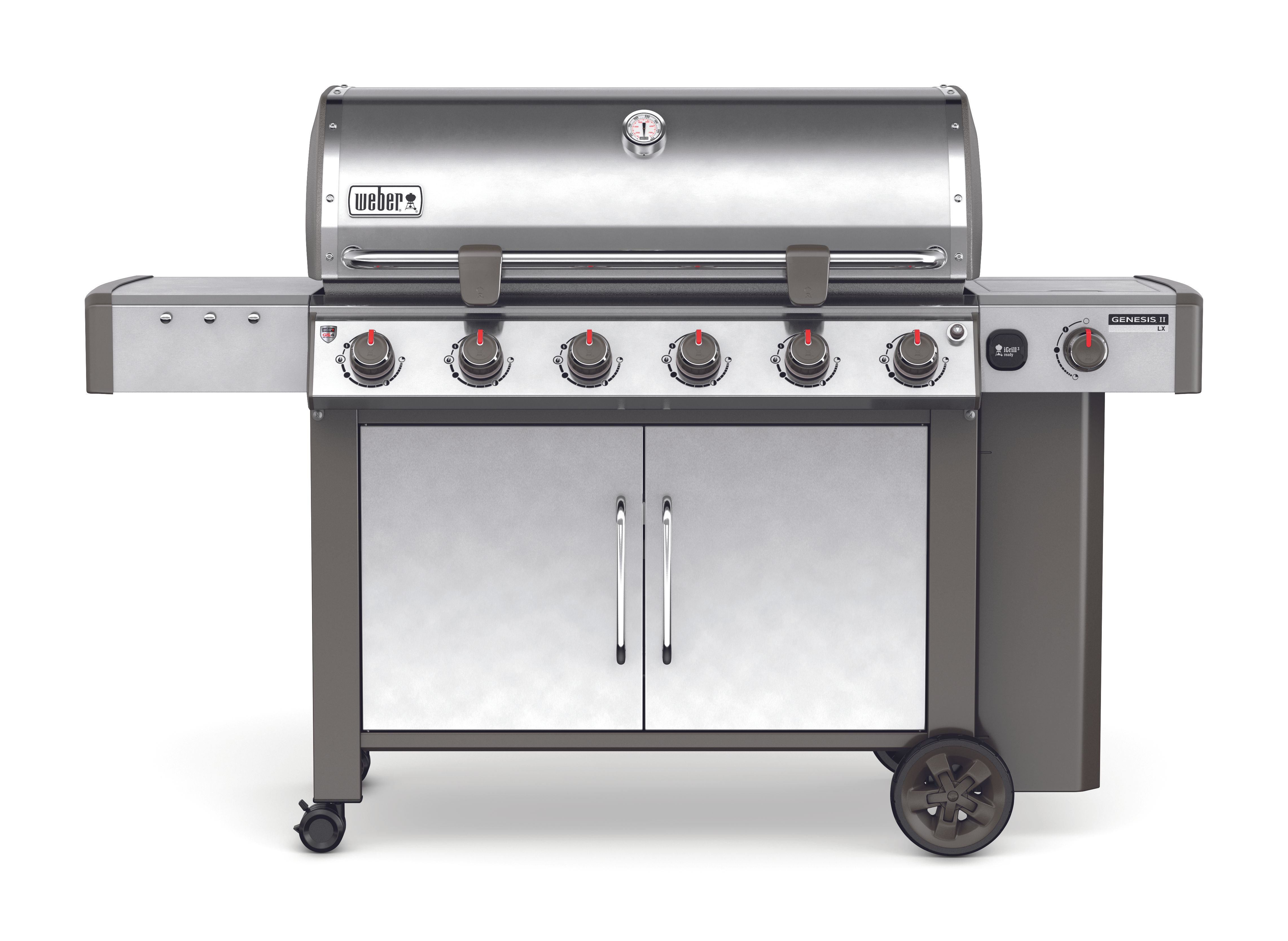 Weber Genesis II LX S-640 (GBS) Gasgrill Edelstahl (inkl. iGrill 3)