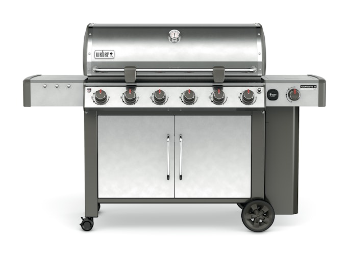 Weber Genesis II LX S-640 (GBS) Gasgrill Edelstahl (inkl. iGrill 3)