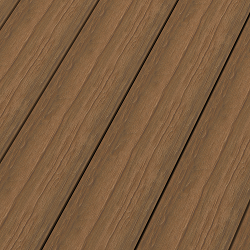 NewTechWood Deluxe Vintage WPC-Terrassendiele Massiv Teak  23 x 138 mm